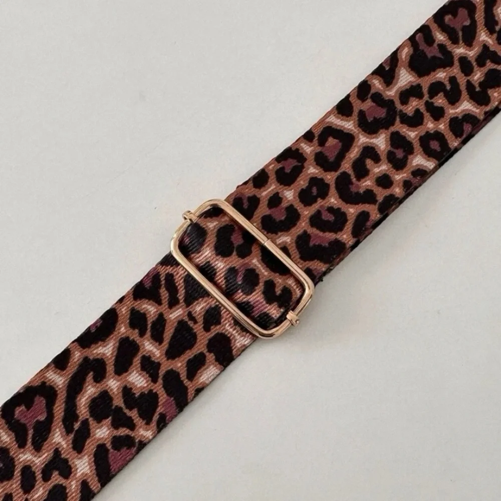 🍀1pcs- Wide range handbag adjustable Leopard Print Shoulder Strap - Picture 5 of 6